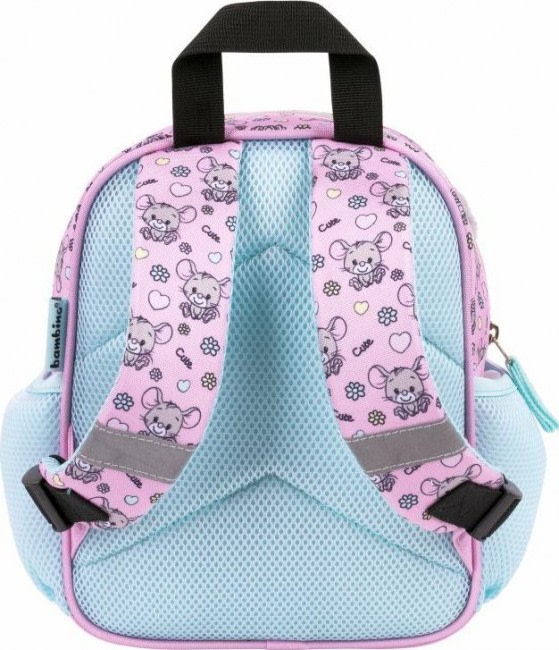 BATOH PŘEDŠKOLNÍ BAMBINO MYŠKA D-7, 8,5L, ROZMĚRY:32 X 22 X 11,5 CM