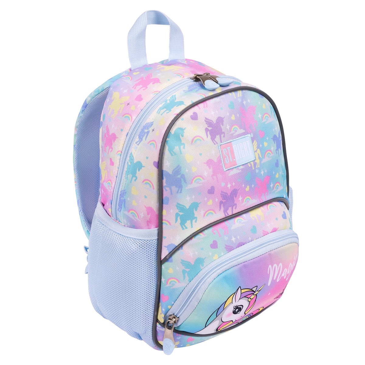 BATOH ŠKOLKA A VÝLETY ST.RIGHT 12,5- MAGIC UNICORN, BP70, 8,5L, ROZMĚRY:32 X 22 X 11,5 CM