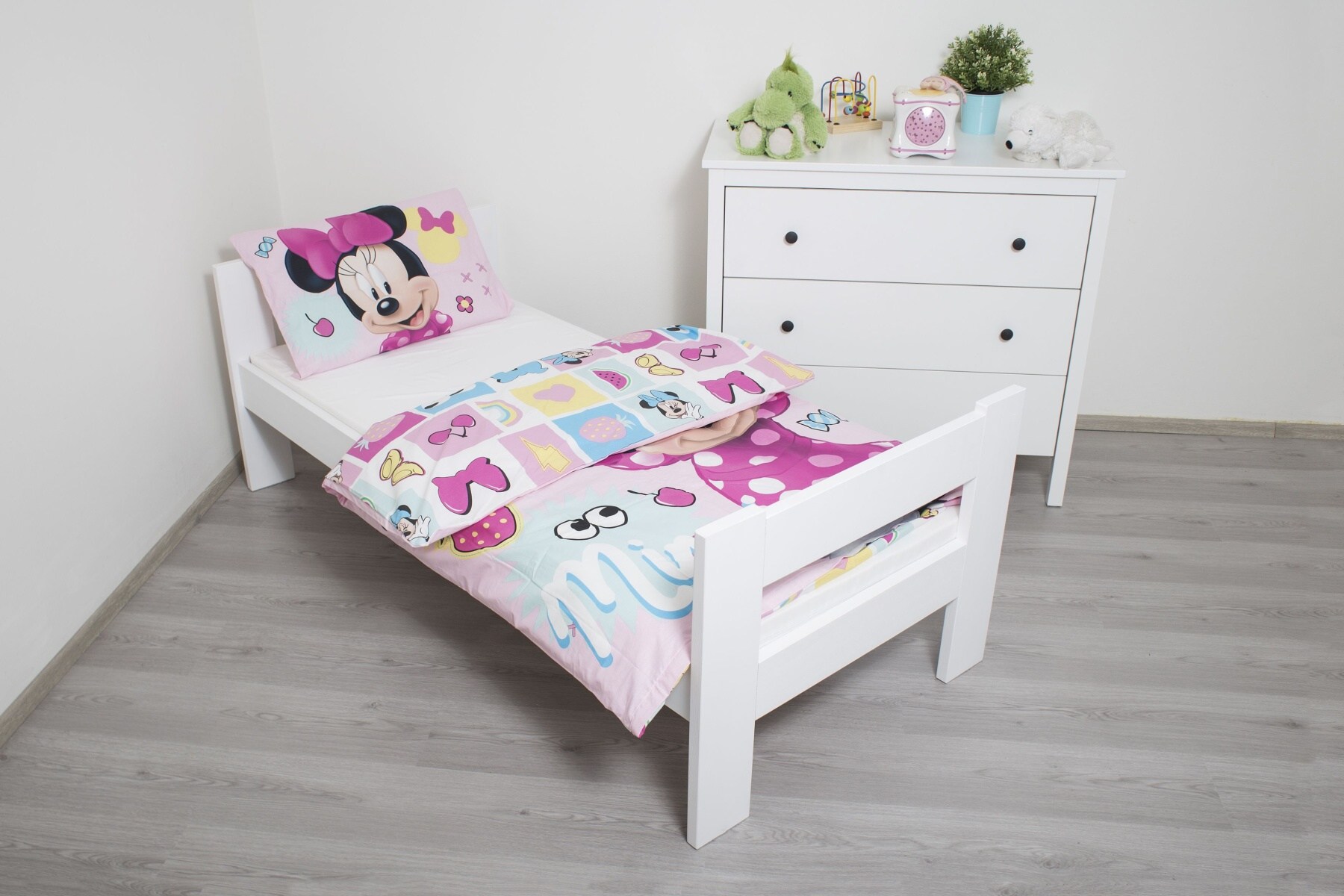 Disney povlečení do postýlky Minnie sweet baby 100x135, 40x60 cm