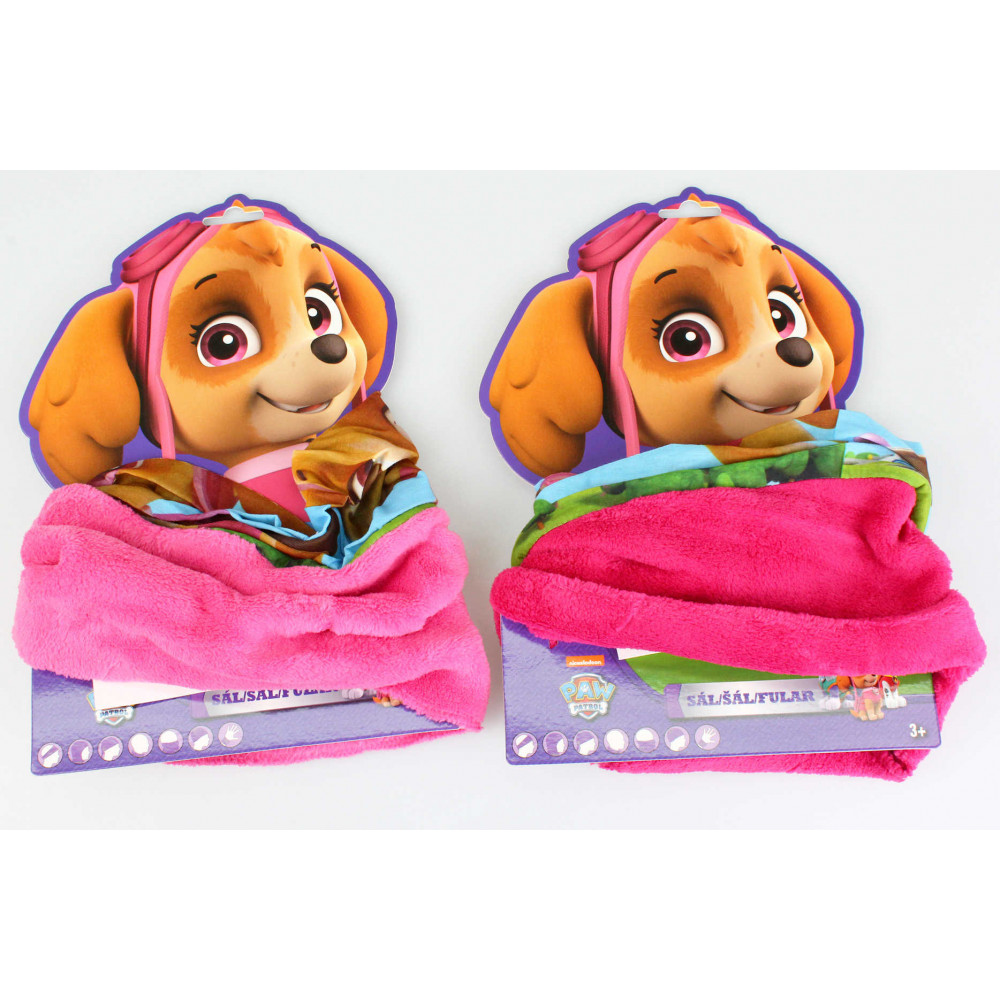 DÍVČÍ ZIMNÍ NÁKRČNÍK PAW PATROL SKYE