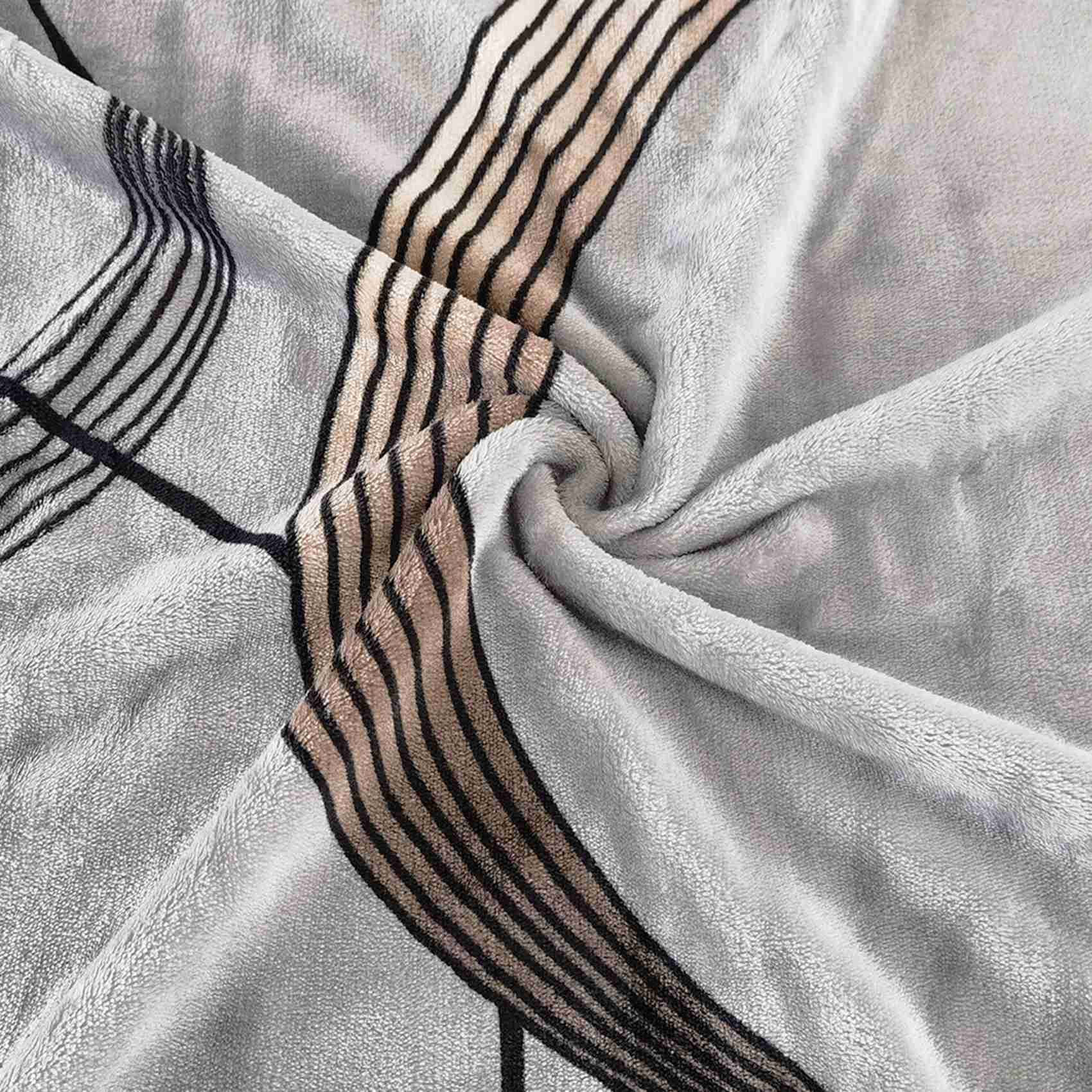 JAHU Povlečení mikroflanel Gold Ribbon 140x200, 70x90 cm