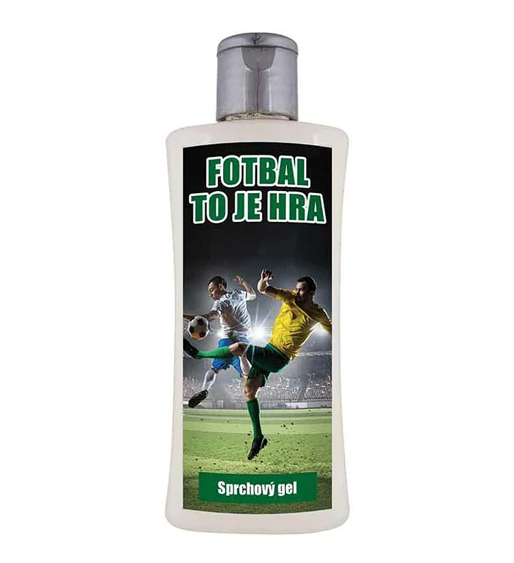 Dárková kosmetická sada kniha pro fotbalistu