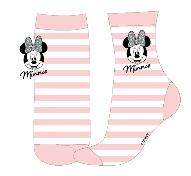 Dívčí ponožky Minnie Mouse sada 3 ks
