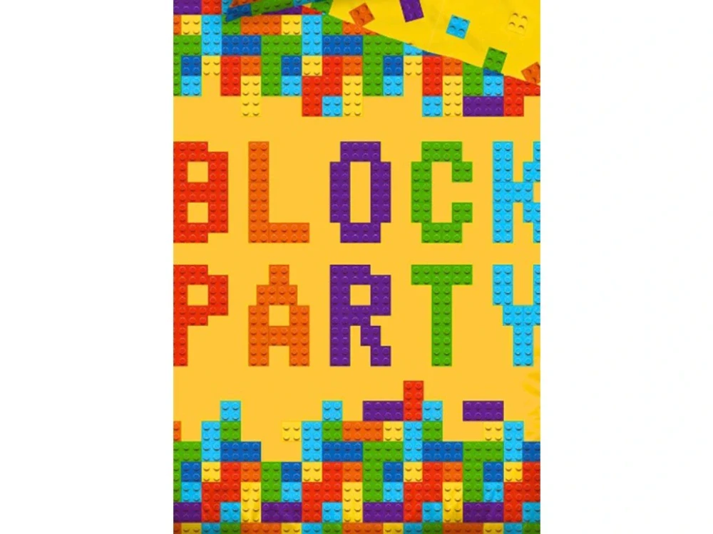  Dětské povlečení Stavebnice Block Party