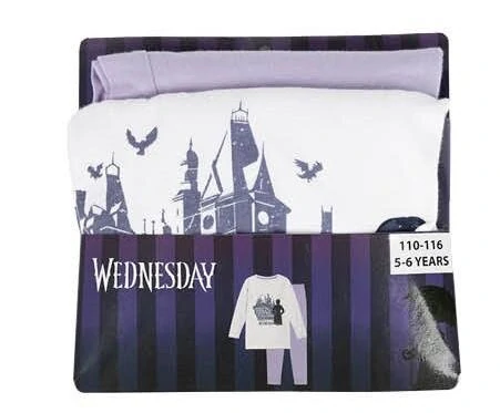 DÍVČÍ PYŽAMO WEDNESDAY