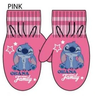 DÍVČÍ RUKAVICE LILO A STITCH-BALENÍ 12 KS