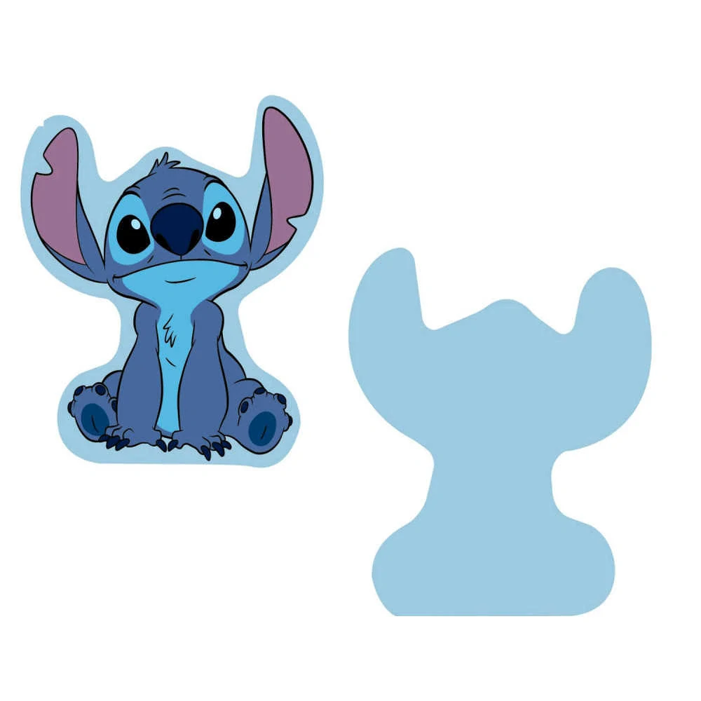 Tvarovaný 3D polštářek Lilo a Stitch 40 cm