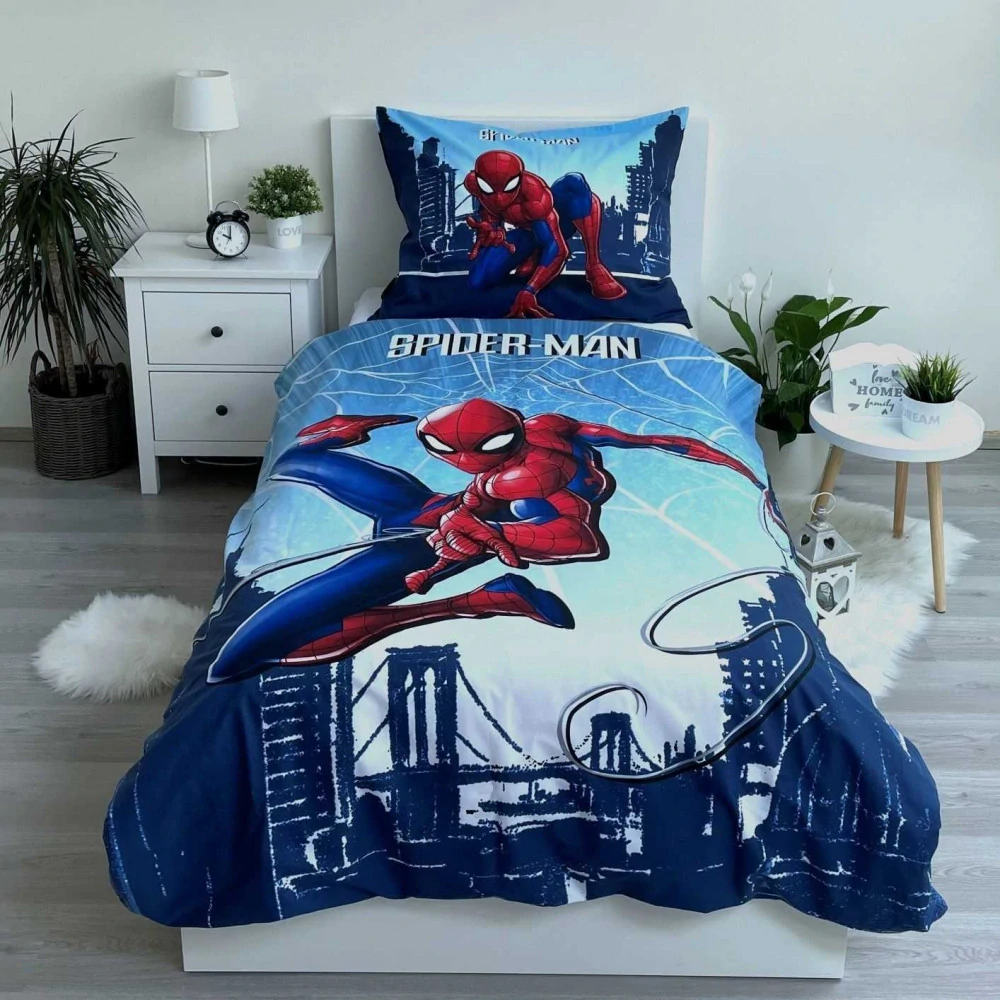 JERRY FABRICS Povlečení Spider-man 140x200, 70x90 cm