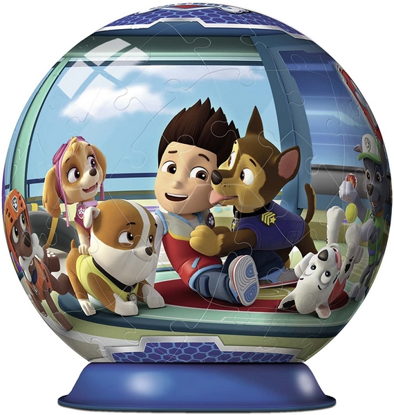 Ravensburger Tlapková Patrola puzzleball 3D, 72 dílků Paw Patrol
