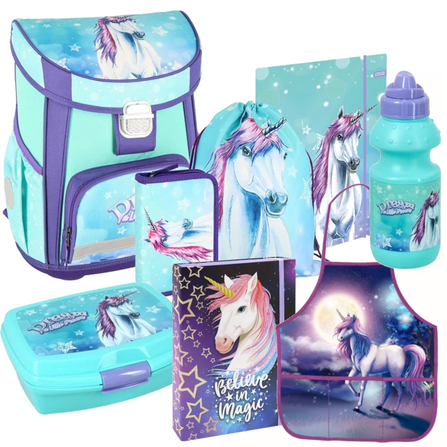 ZVÝHODNĚNÁ ŠKOLNÍ SADA JEDNOROŽEC UNICORN 8 KS