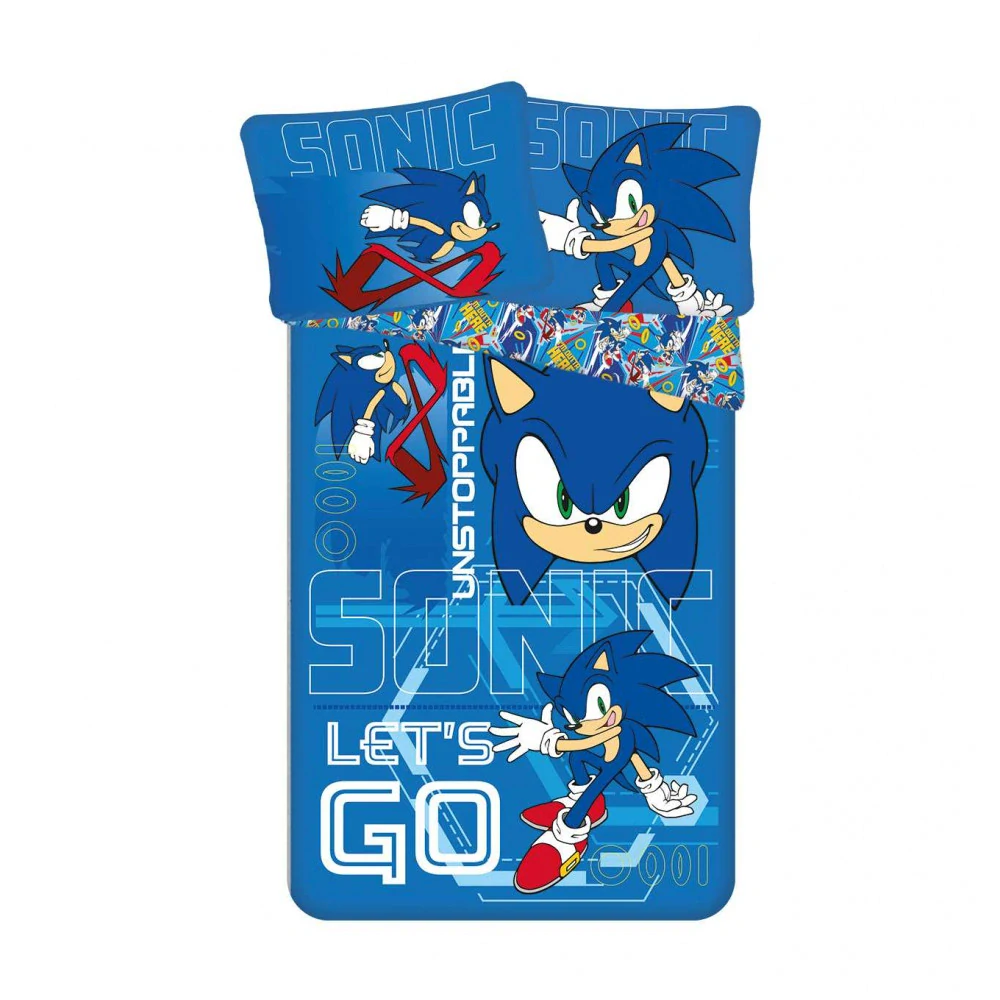 POVLEČENÍ SONIC+PUZZLE-AKČNÍ CENA