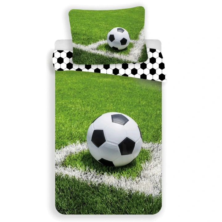 Bavlněné povlečení 140x200 + 70x90 cm - Fotbal