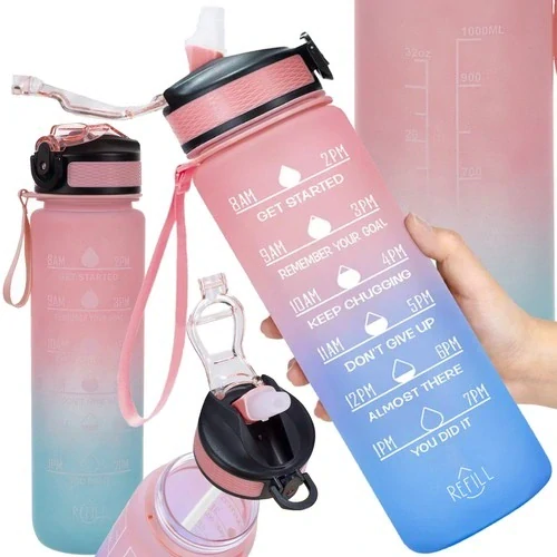 AKČNÍ SADA PUZZLE KOUZELNÁ BERUŠKA,sportovní láhev na vodu 1000ml