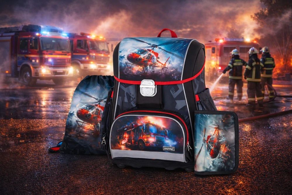 Školní set 3ks PREMIUM Hasiči