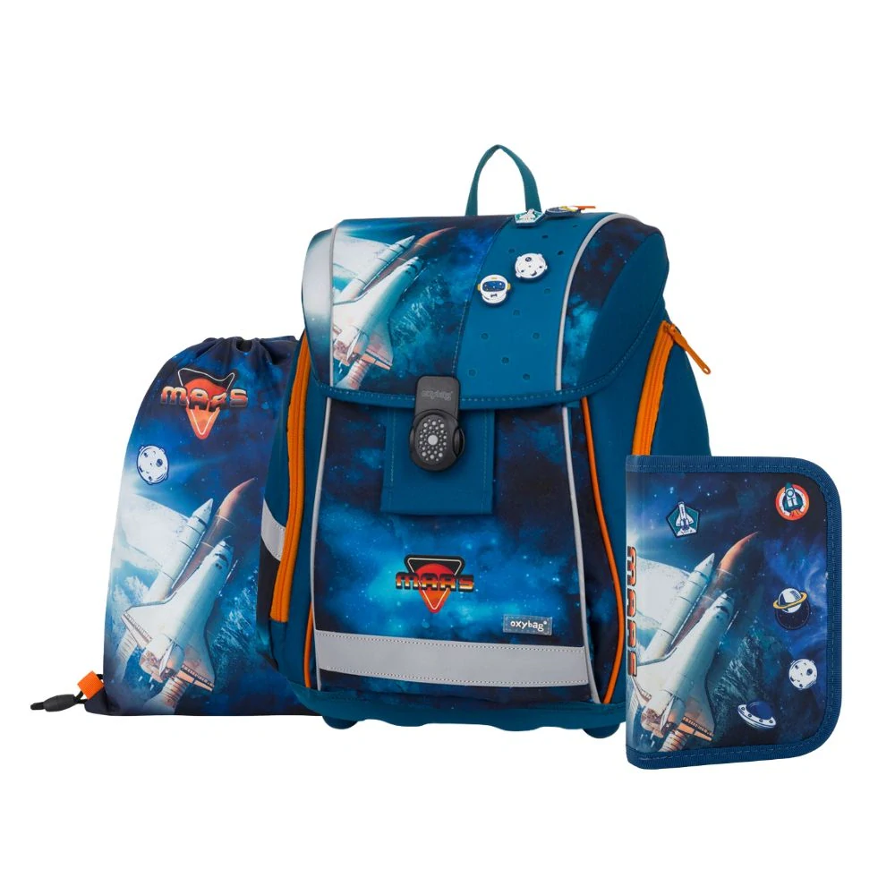 OXYBAG ŠKOLNÍ SET 9KS PREMIUM LIGHT Space