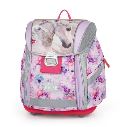 OXYBAG ŠKOLNÍ SET 4KS PREMIUM LIGHT kůň romantic