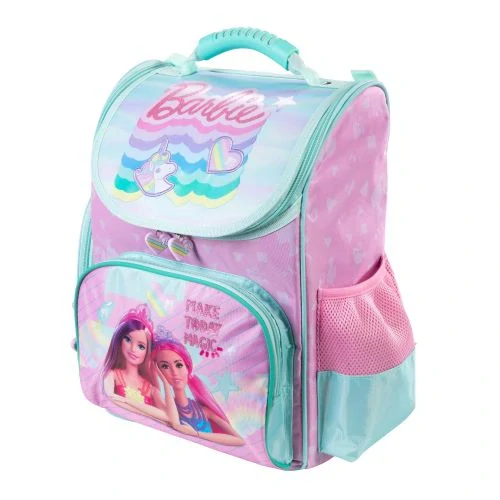 ZVÝHODNĚNÁ ŠKOLNÍ SADA 4KS BARBIE-aktovka,penál,sáček,zástěrka