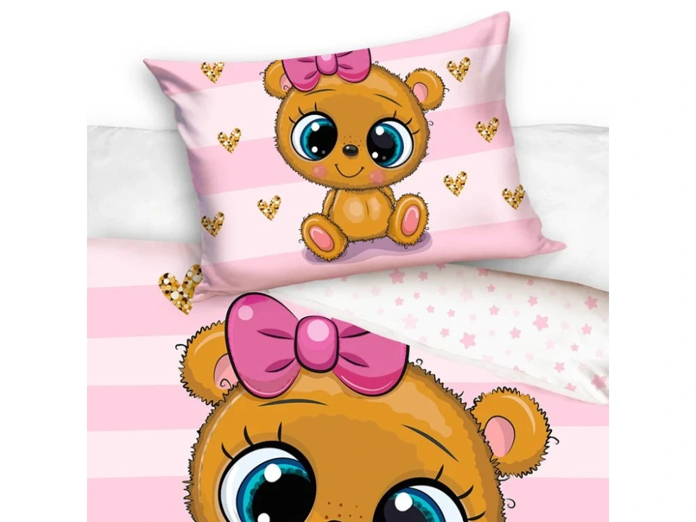 Povlečení do postýlky Medvídek Máša