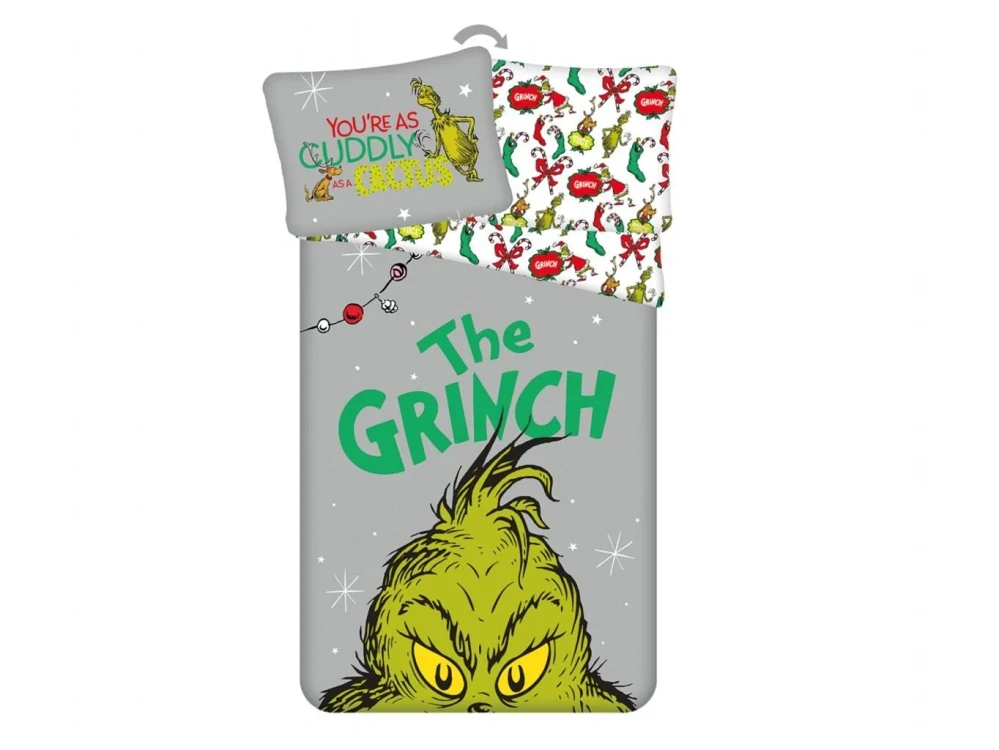 Povlečení Grinch The Grinch 140x200, 70x90 cm