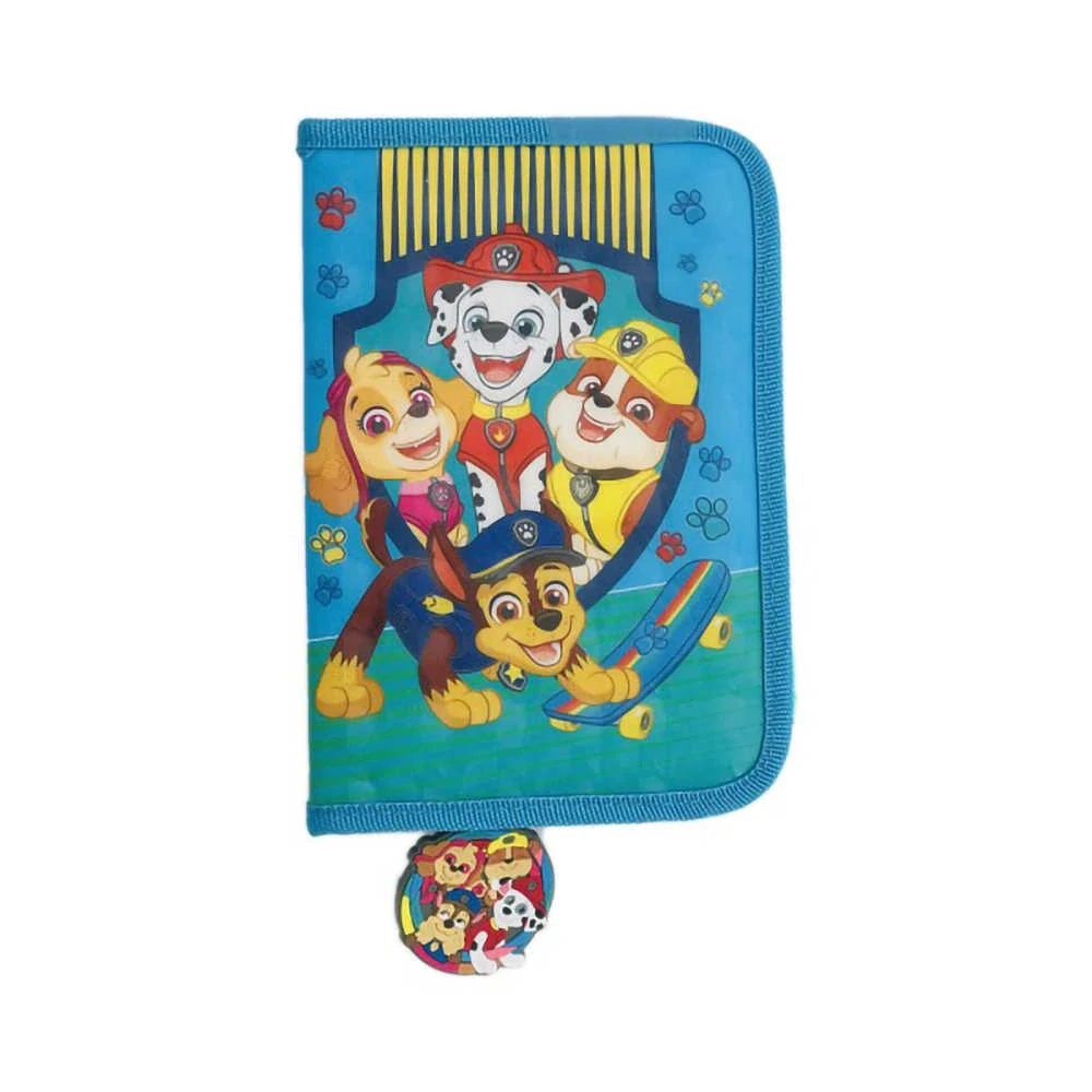 ŠKOLNÍ JEDNOPATROVÝ PENÁL S KLOPOU BEZ VÝBAVY PAW PATROL-BALENÍ 3 kusy