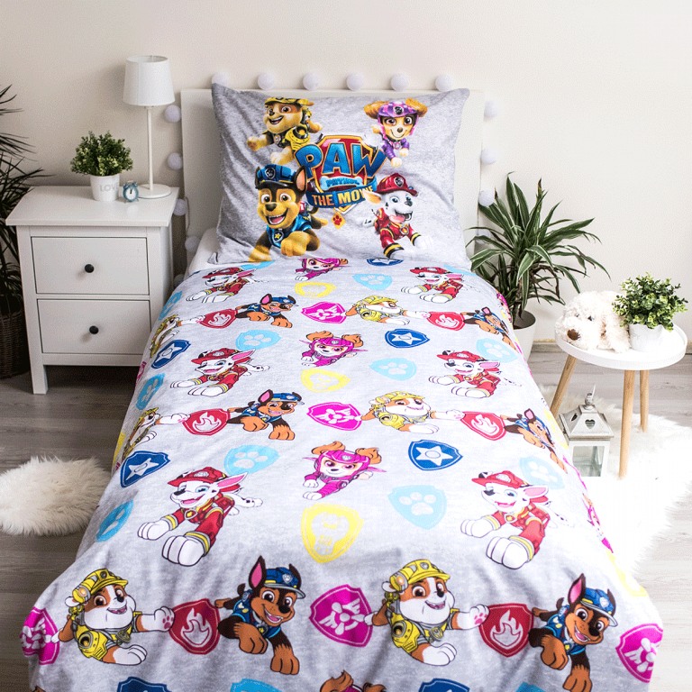 JERRY FABRIC Povlečení Paw Patrol 303 140x200, 70x90 cm