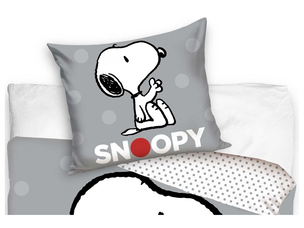 POVLEČENÍ SNOOPY GREY