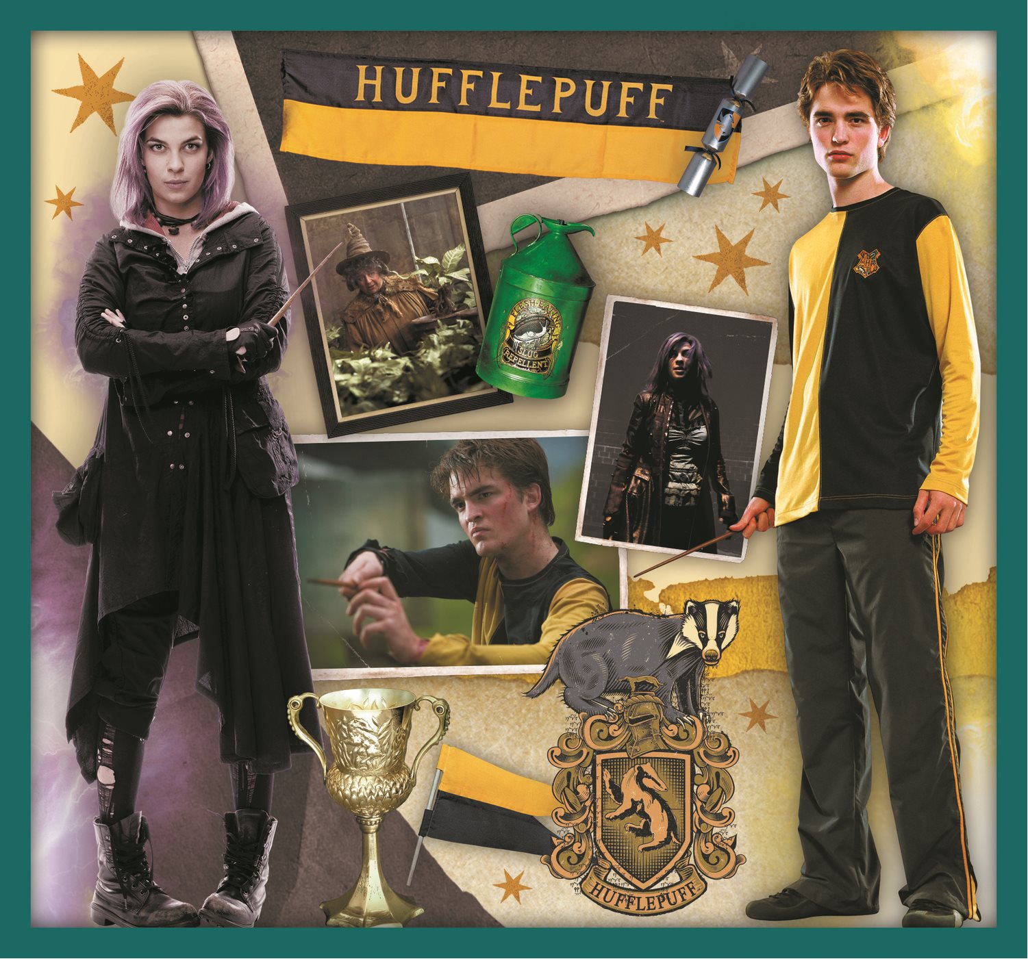 PUZZLE Harry Potter MEGA PACK 10v1