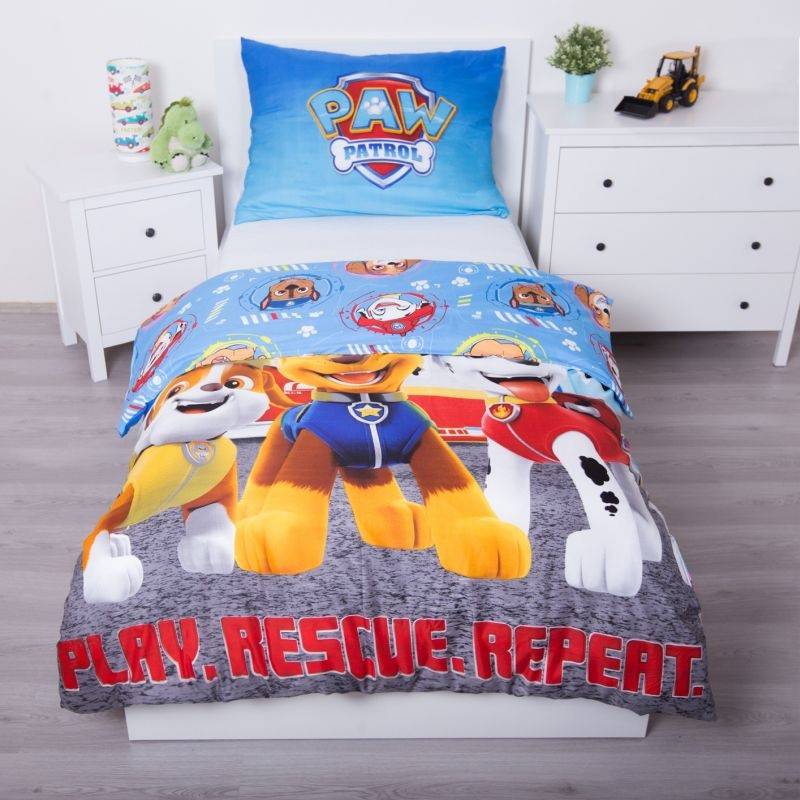 JERRY FABRICS Povlečení Paw Patrol PP208 micro 140/200, 70/90