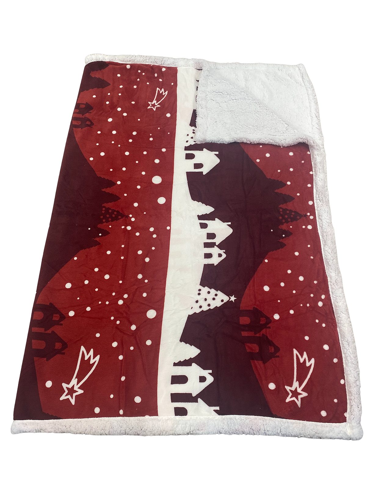 JERRY FABRICS Deka mikroplyš s beránkem CITARA 140x200 cm