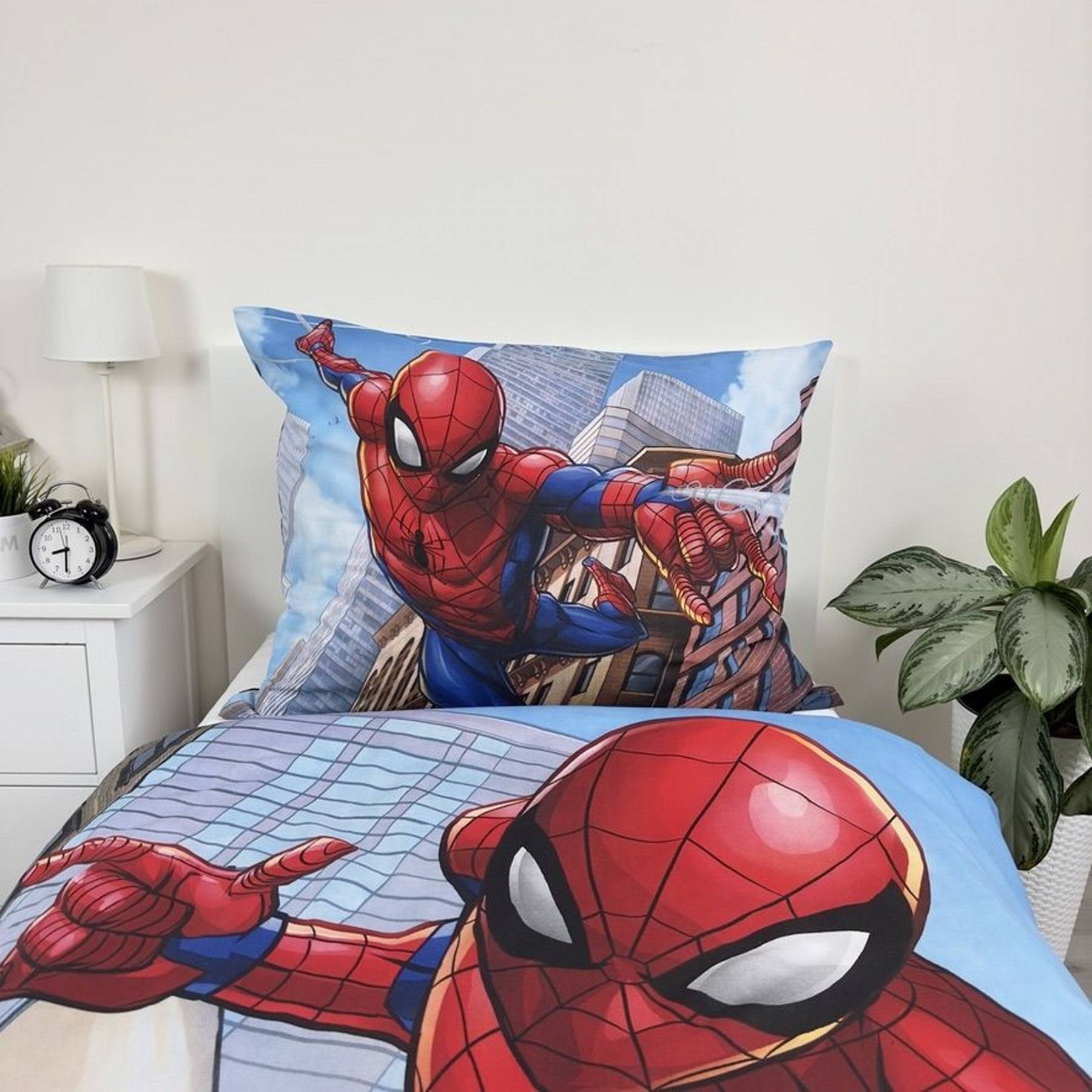 JERRY FABRICS Povlečení Spider-man 04 140x200, 70x90 cm