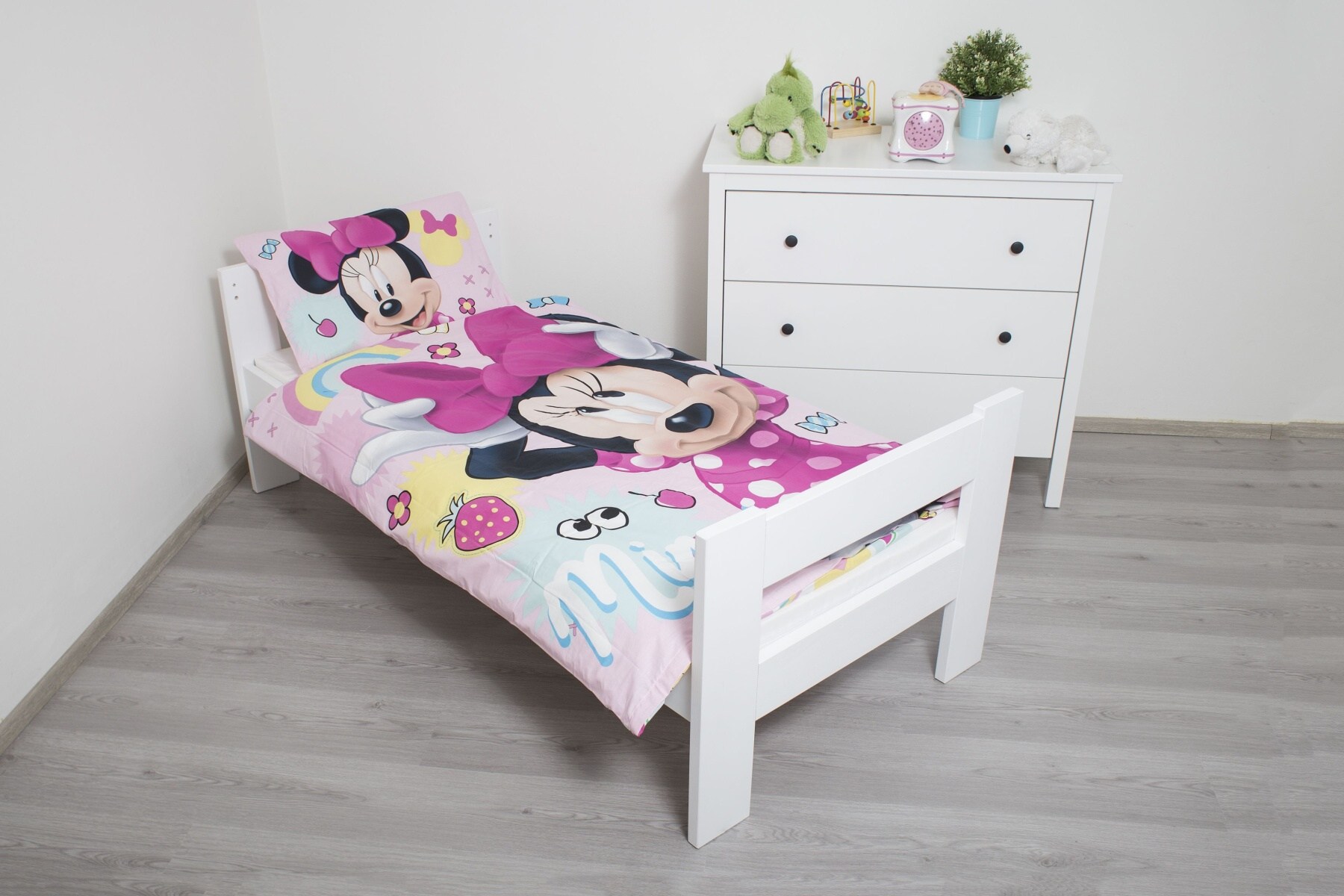 Disney povlečení do postýlky Minnie sweet baby 100x135, 40x60 cm