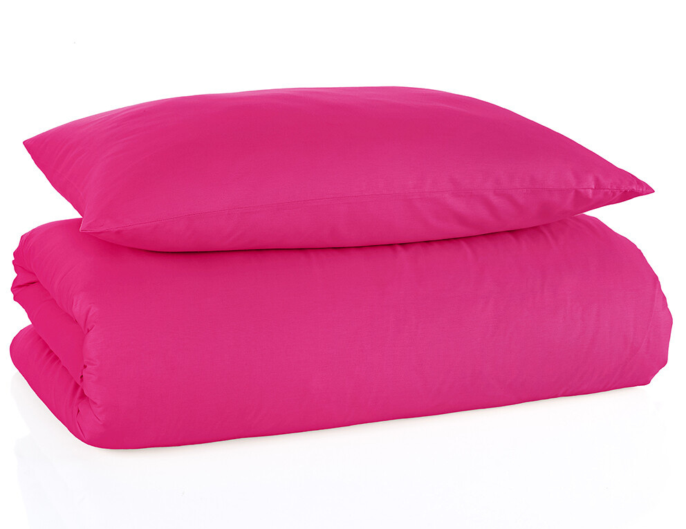 Bavlněné povlečení Color Fuchsiové