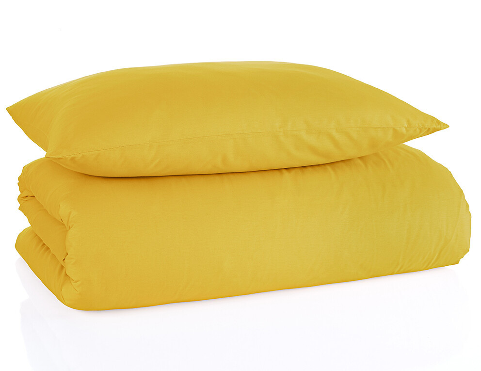  Bavlněné povlečení Color Hořčicové