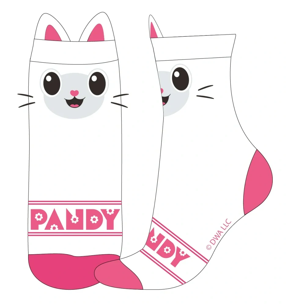 Dívčí ponožky Gabby´s Dollhouse sada 2 ks