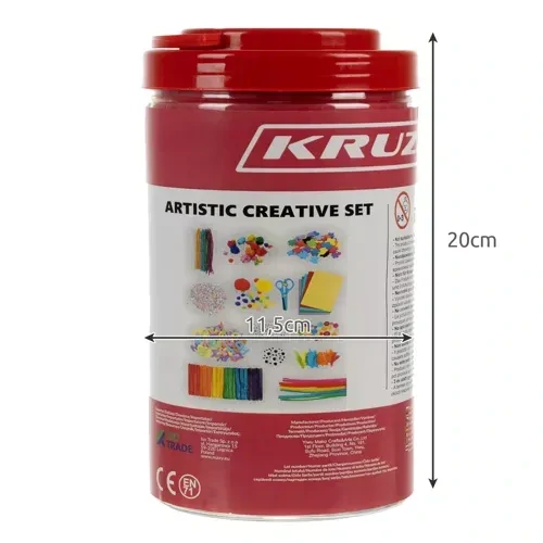 Kruzzel kreativní umělecká sada v dóze