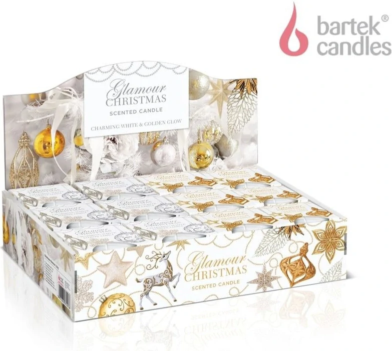 BARTEK SVÍČKA VE SKLE CHARMING WHITE 115g