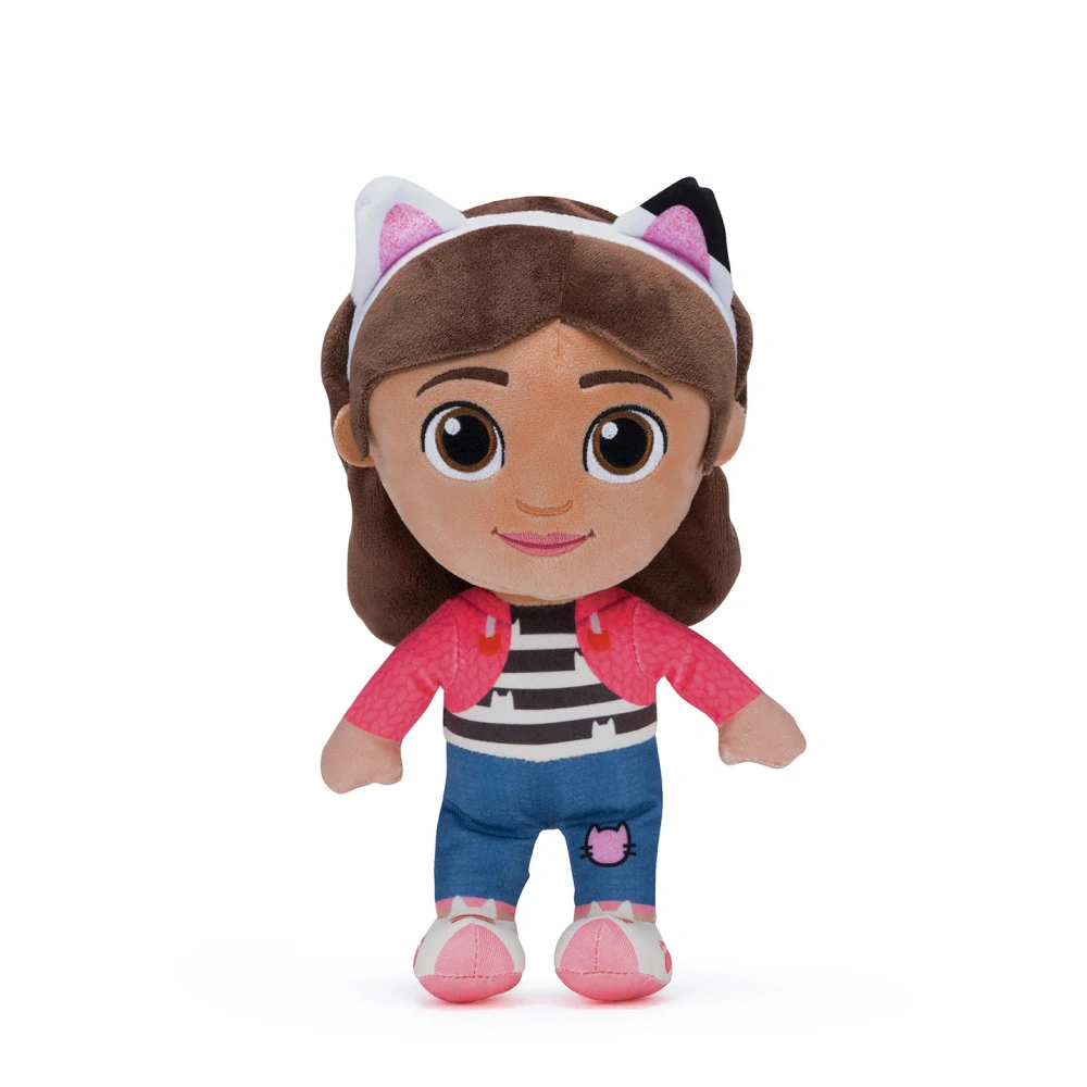 Gabby's Dollhouse SADA POLŠTÁŘEK,PLYŠOVÁ GABBY 25 cm