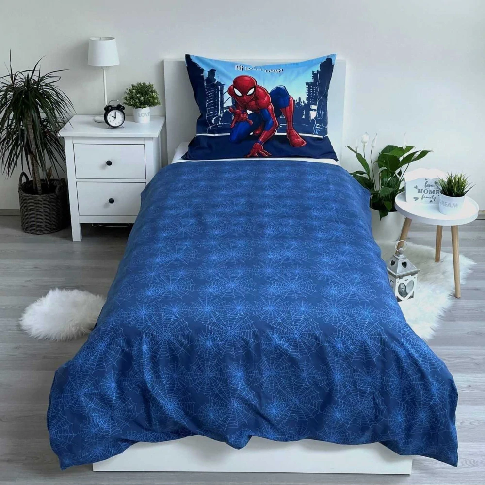 JERRY FABRICS Povlečení Spider-man 140x200, 70x90 cm