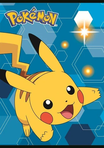 Školní sešit A5 Pokémon linkovaný 4 druhy