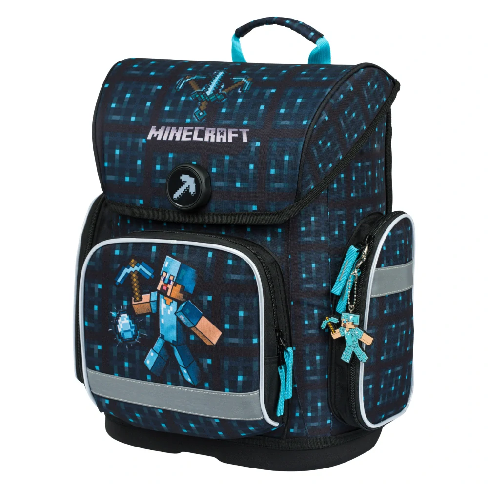 Školní set Ergo Minecraft Blue Axe