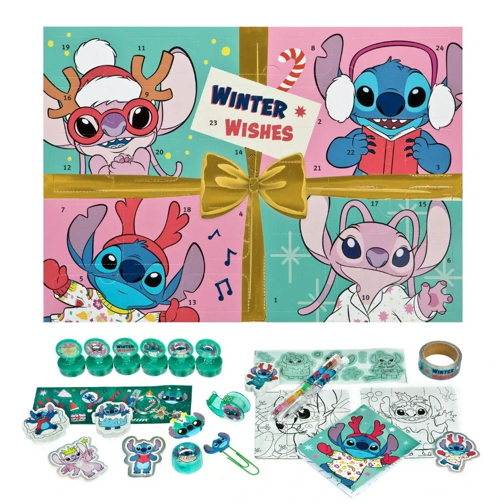 ZVÝHODNĚNÁ SADA POVLEČENÍ A ADVENTNÍ KALENDÁŘ STITCH