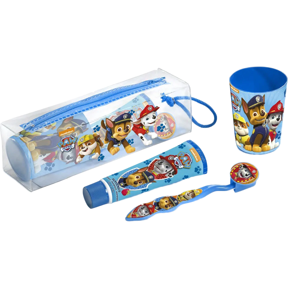 SET 3-DÍLNÝ TLAPKOVÁ PATROLA OSUŠKA,SPRCHOVÝ GEL,KOSMETICKÁ TAŠTIČKA
