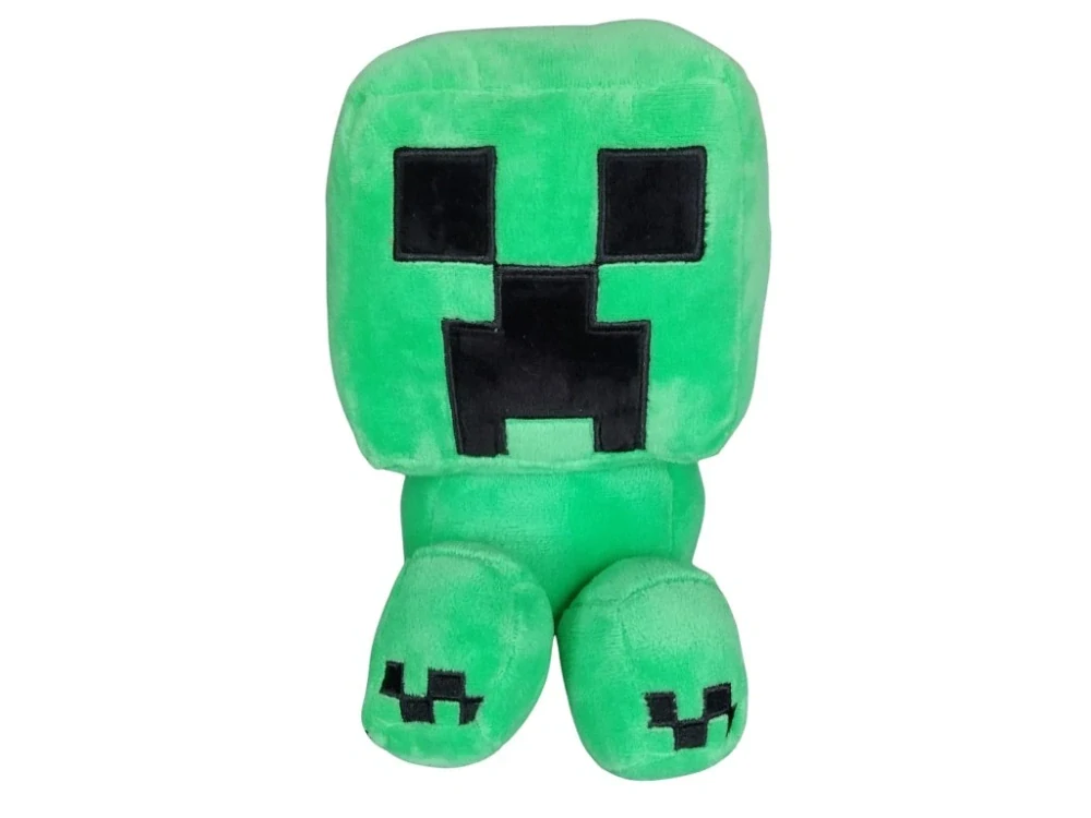 Plyšová pokladnička 3D MINECRAFT CREEPER zelená