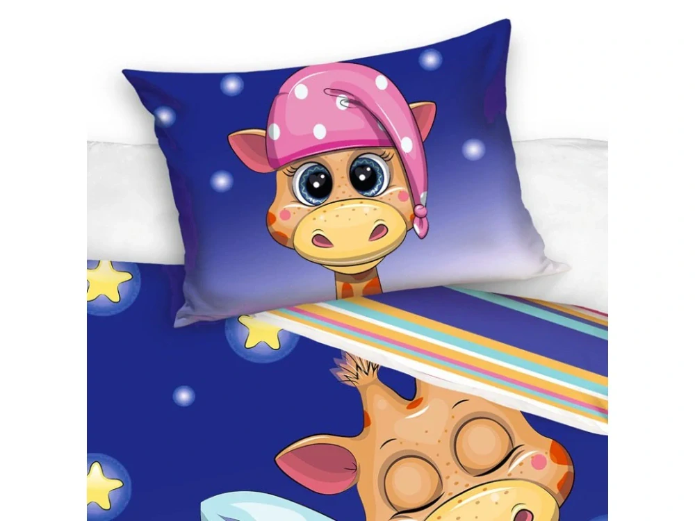 Povlečení do postýlky Žirafa Snílek