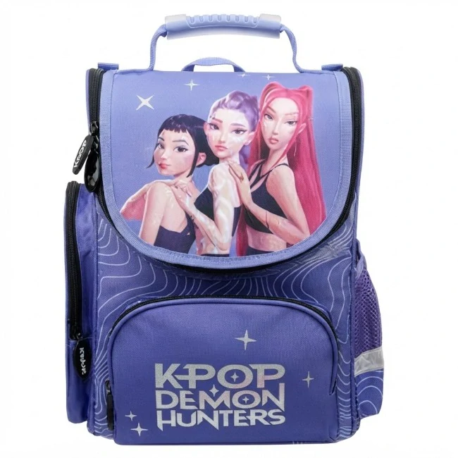 ZVÝHODNĚNÁ ŠKOLNÍ SADA POP DEMON HUNTERS 3KS-aktovka,penál,sáček