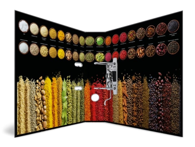 DESIGNOVÝ PÁKOVÝ POŘADAČ A4 7CM KARTON MOTIV - KOŘENÍ