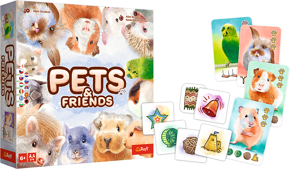 TREFL Hra Pets & Friends