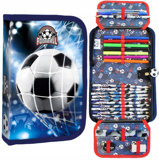 ZVÝHODNĚNÝ ŠKOLNÍ SET S AKTOVKOU FOTBAL 8 KS