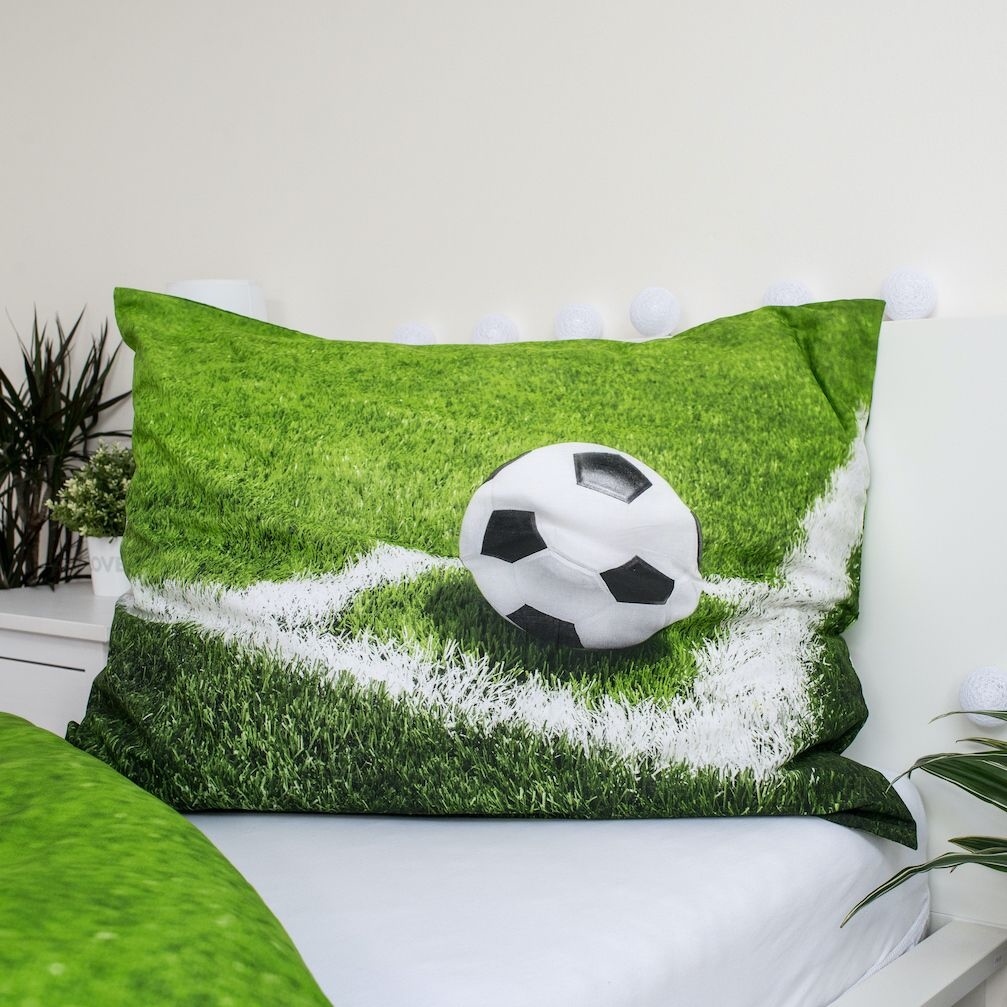 JERRY FABRICS Povlečení fototisk Fotbal 01 140x200,70x90 cm
