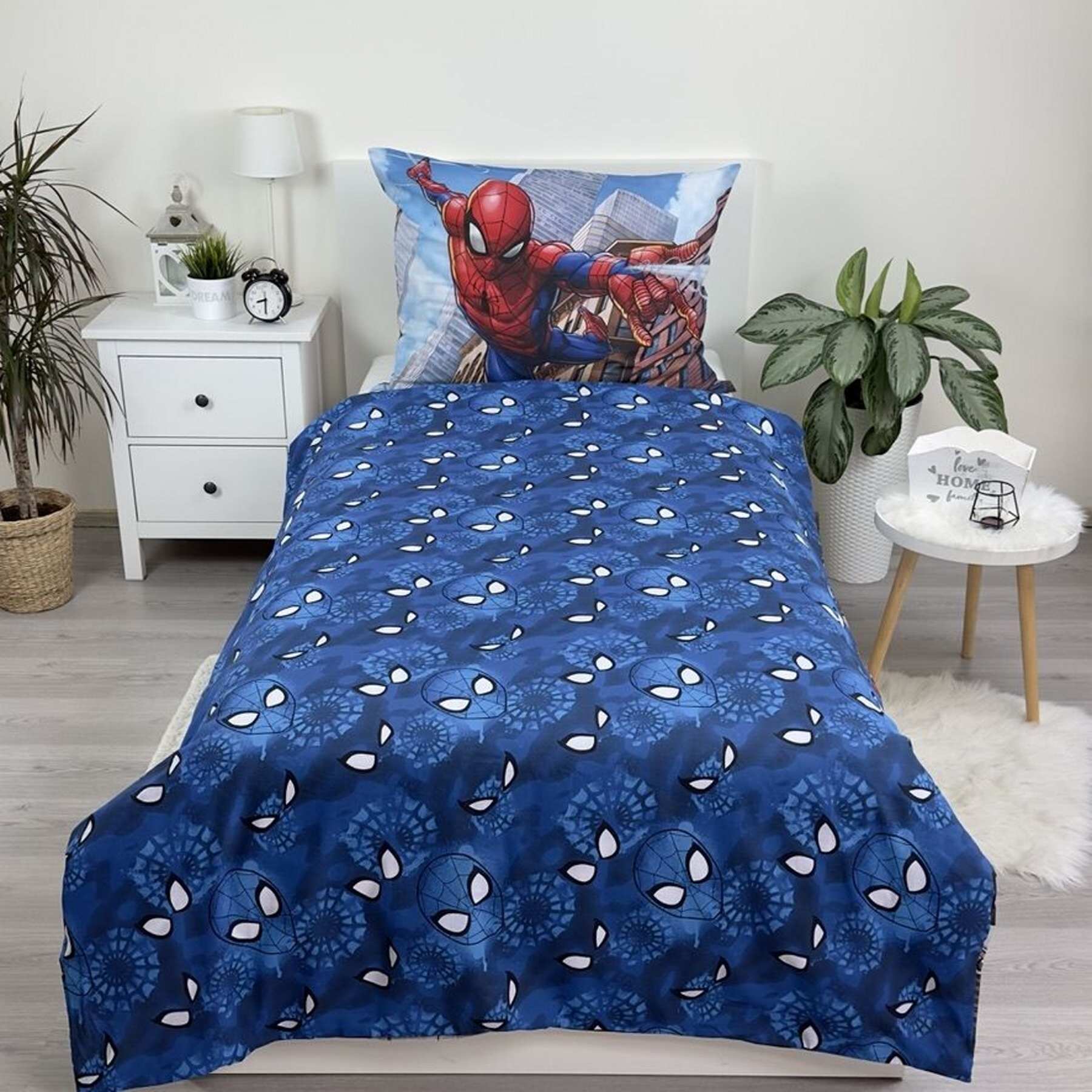 JERRY FABRICS Povlečení Spider-man 04 140x200, 70x90 cm